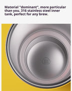 Vaso Térmico Chakolab 1050ML - Acero Inoxidable 316