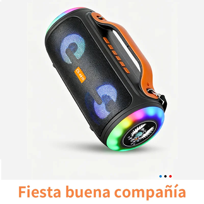 Altavoz Portátil Bluetooth IRUIBO® con Luz Fantasía CALIDAD MEDIA