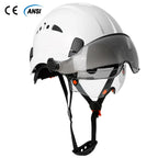Casco de Seguridad CE con Doble Visera y Gafas