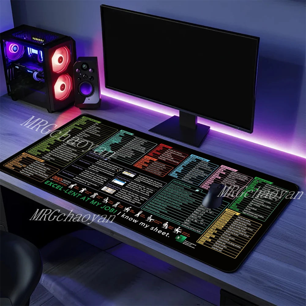 Alfombrilla de Ratón XXL Gaming - Bordes Cosidos