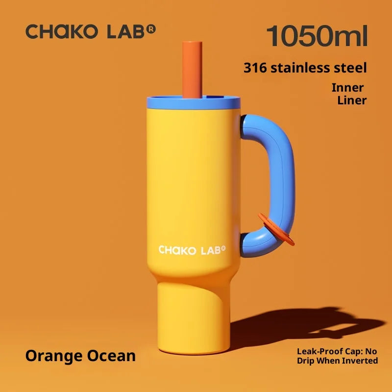 Vaso Térmico Chakolab 1050ML - Acero Inoxidable 316
