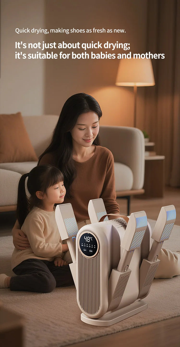 Secador de Zapatos Portátil Plegable - 180W