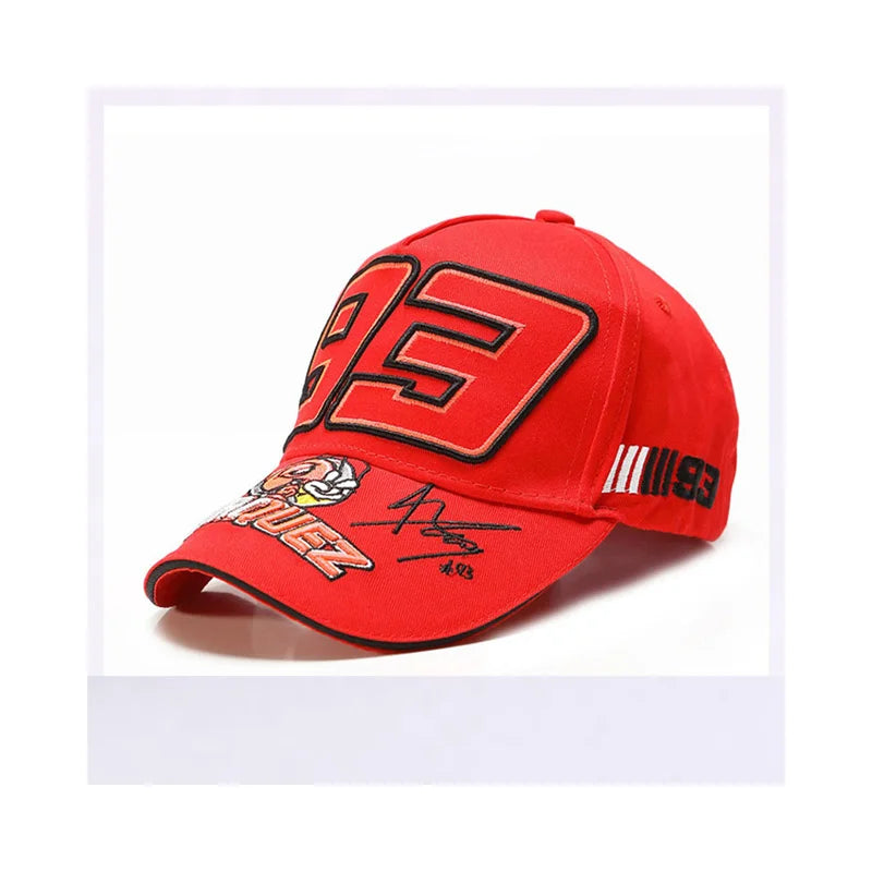 Nuevo sombrero/gorra unisex para exteriores contra el sol, gorra tipo béisbol Marquis Signature Racing,
