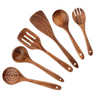 Set de Utensilios de Cocina de Madera - 8 Piezas