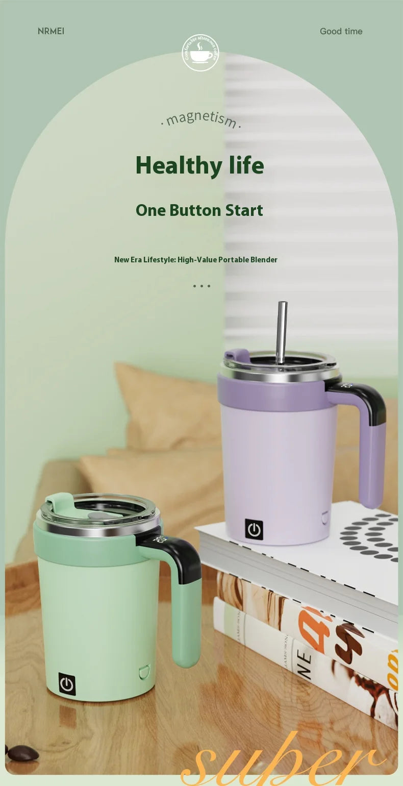 Taza Inteligente con Medición de Temperatura y Agitador Magnético Automático