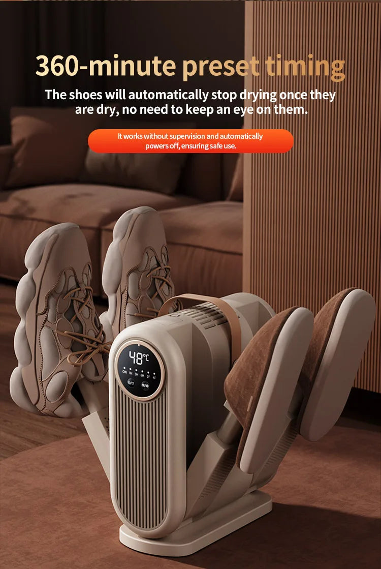 Secador de Zapatos Portátil Plegable - 180W