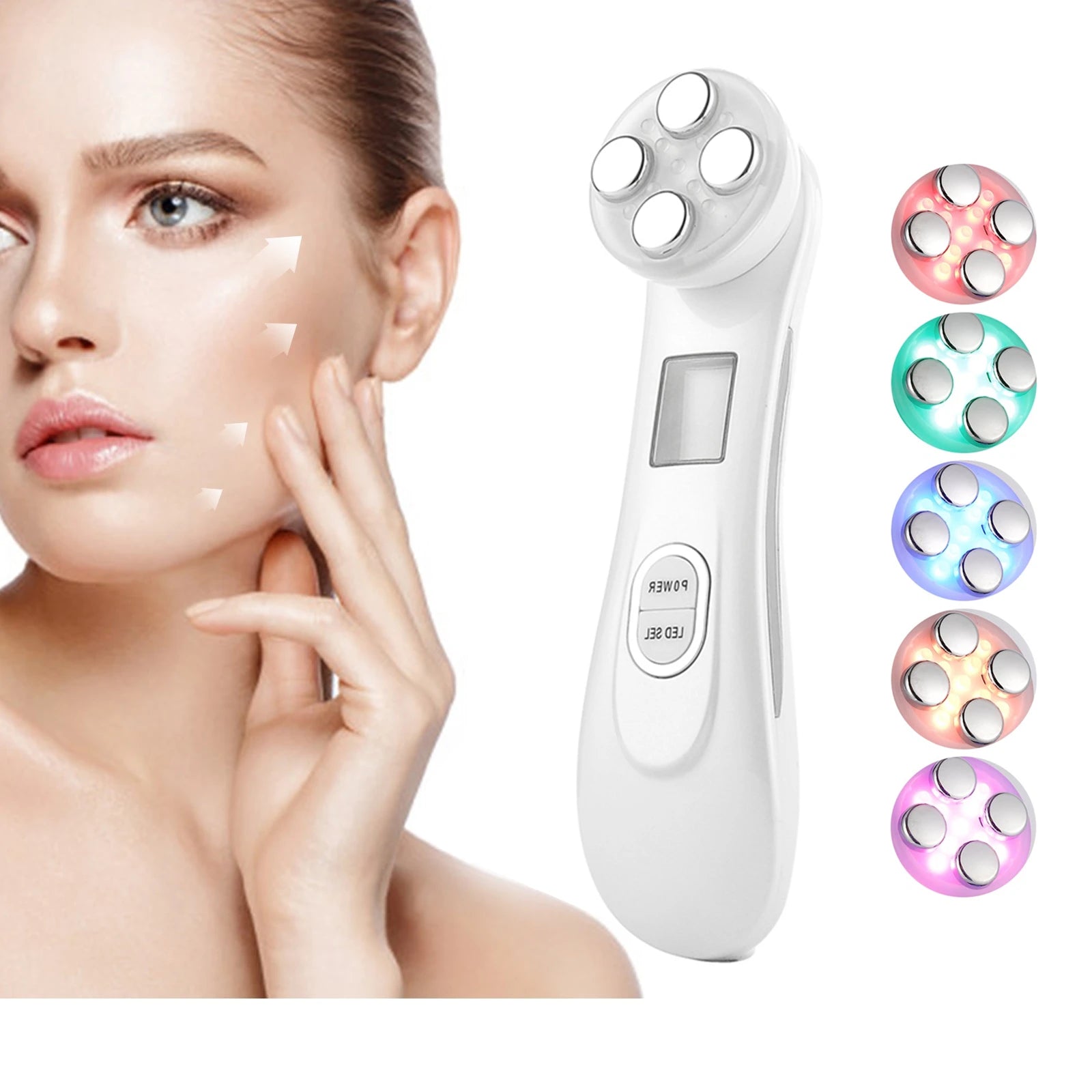 Dispositivo de Belleza RF EMS 5 en 1 - LED Photon