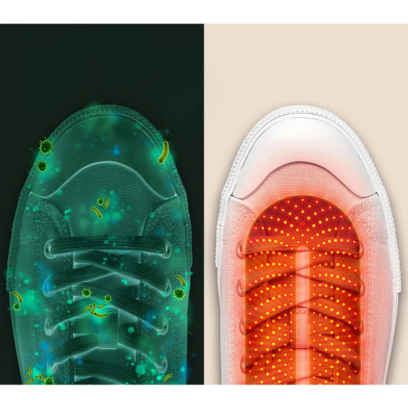 Secador Eléctrico de Calzado para Hogar – Temporizador, Desodorante UV, Esterilizador y Deshumidificador Portátil