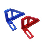 Escuadra y Transportador para Carpintería – Regla Triangular de Aleación de Aluminio