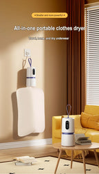 Secadora Portátil Mini de Viaje - Calentamiento PTC