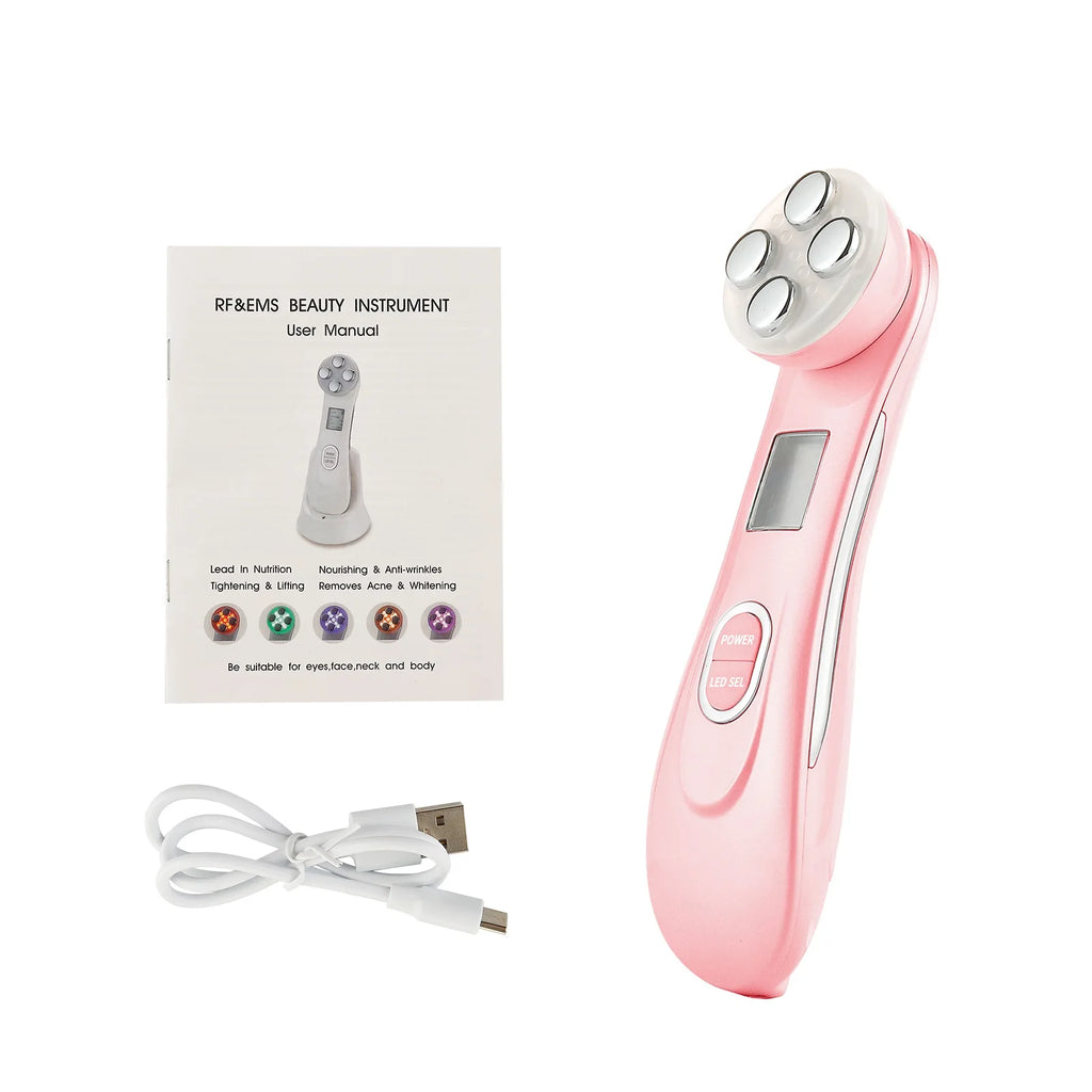 Dispositivo de Belleza RF EMS 5 en 1 - LED Photon
