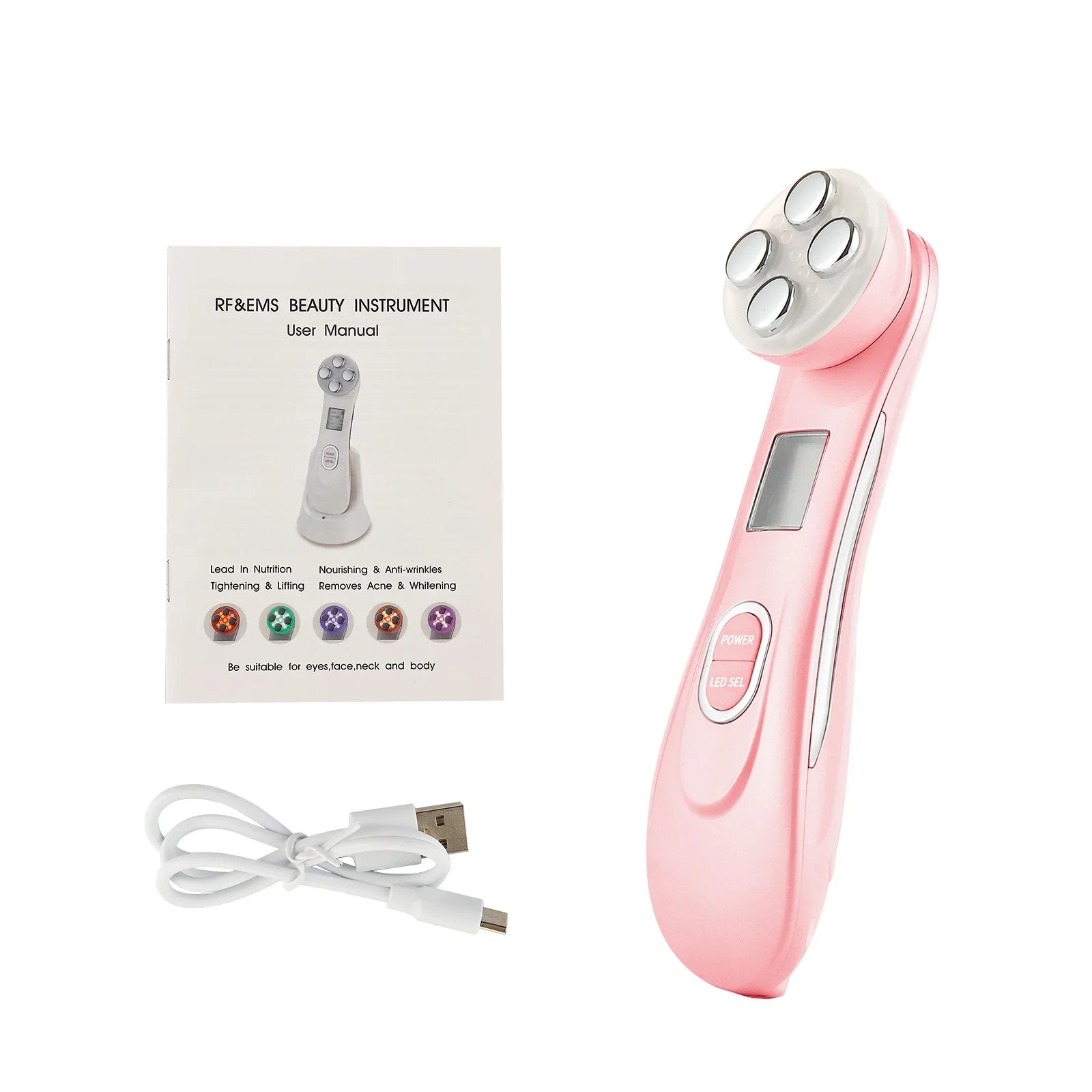 Dispositivo de Belleza RF EMS 5 en 1 - LED Photon