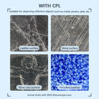 Lente Microscopio para Teléfono 100X/200X con Clip