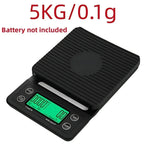 Báscula Digital Multifunción para Café con Temporizador