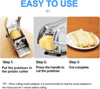 Cortadora de Papas Multifuncional - Acero Inoxidable