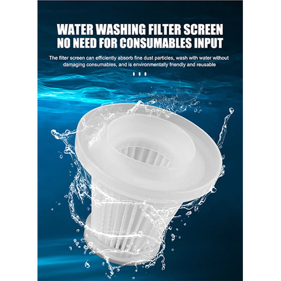 Aspiradora de Mano para Auto y Hogar – Súper Succión y Bajo Ruido | OKADY