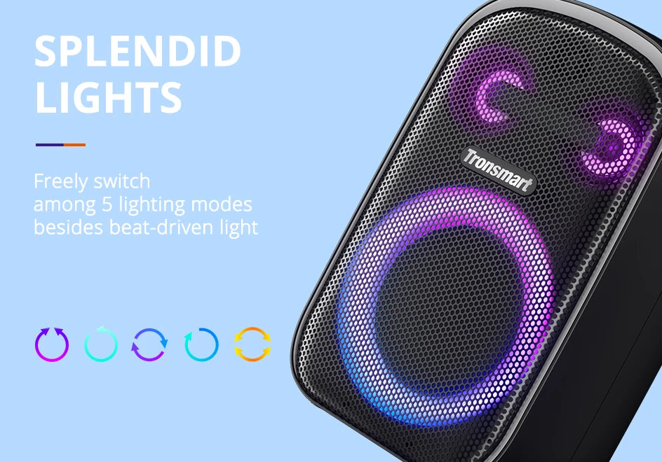 Altavoz,vocina Portátil Bluetooth Tronsmart® Halo 110 – Karaoke. CALIDAD ALTA