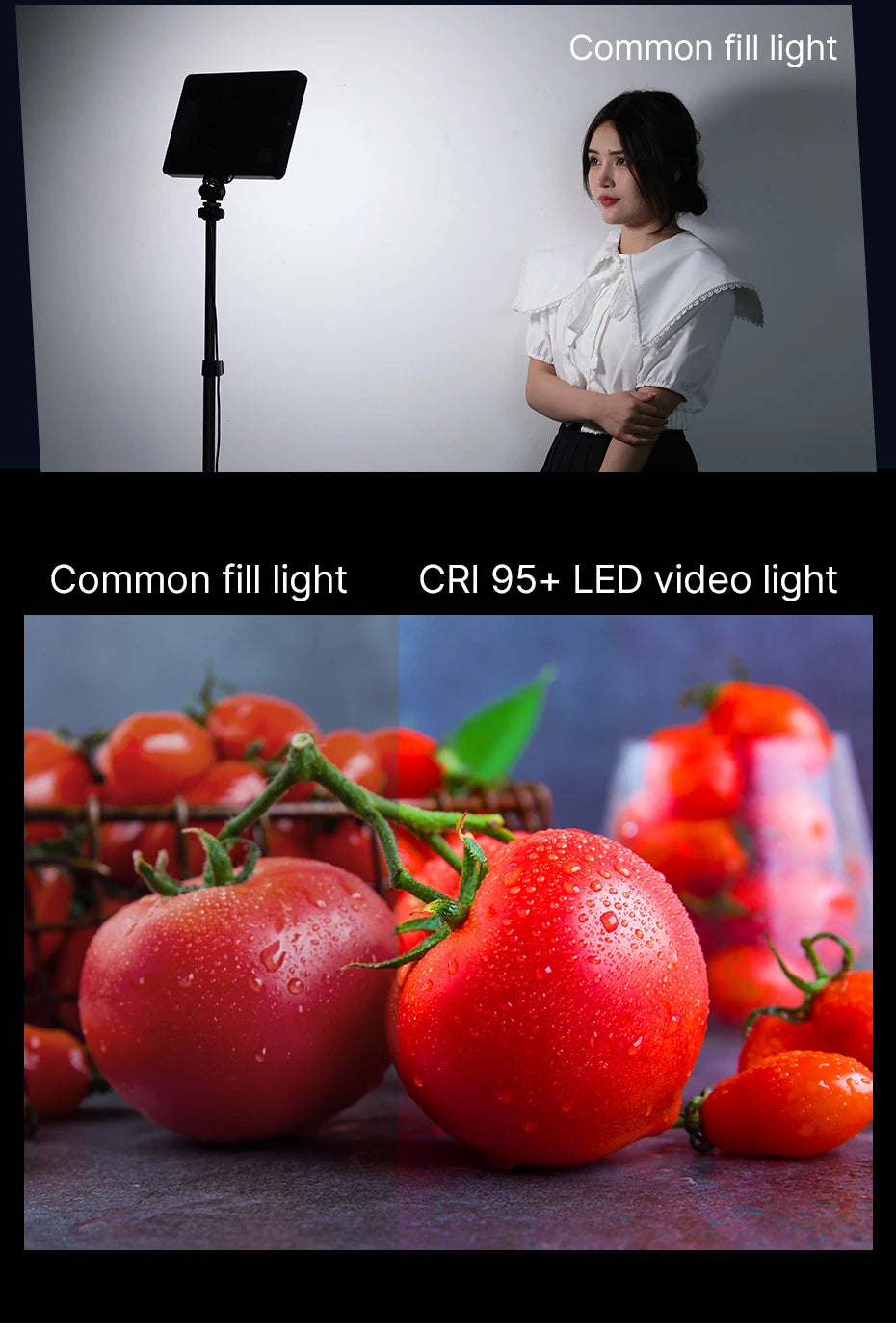 Luz de Video RGB Ulanzi LT003 - Panel 15W