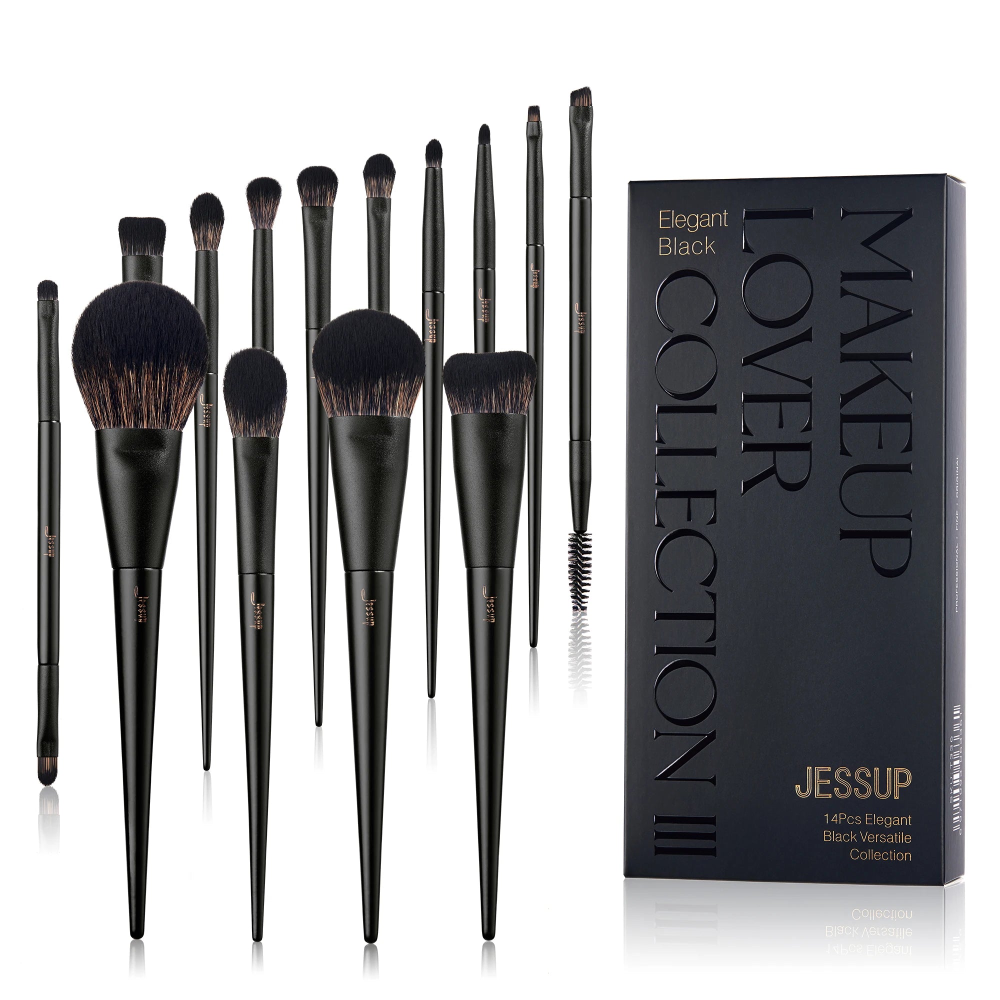 Set de Brochas de Maquillaje Jessup 10-14 Piezas