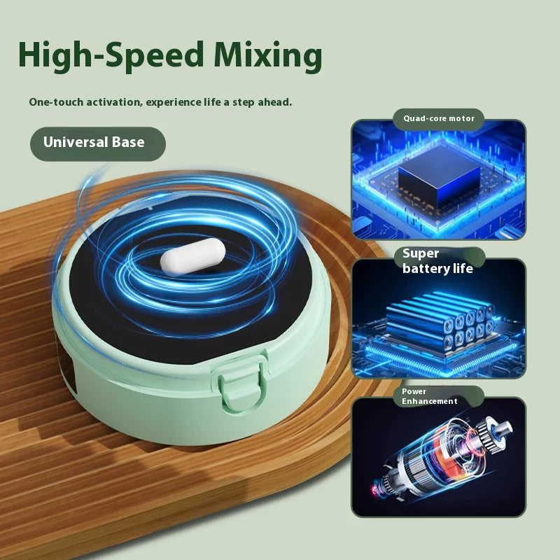 Taza Inteligente con Medición de Temperatura y Agitador Magnético Automático