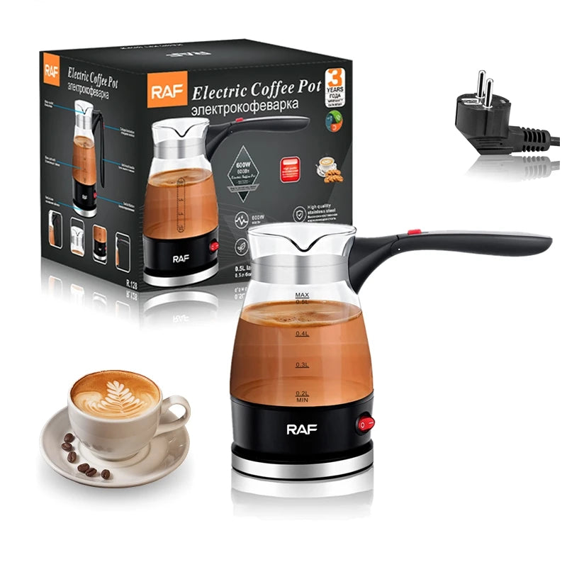 Cafetera Eléctrica 600W - Olla de Café Turco