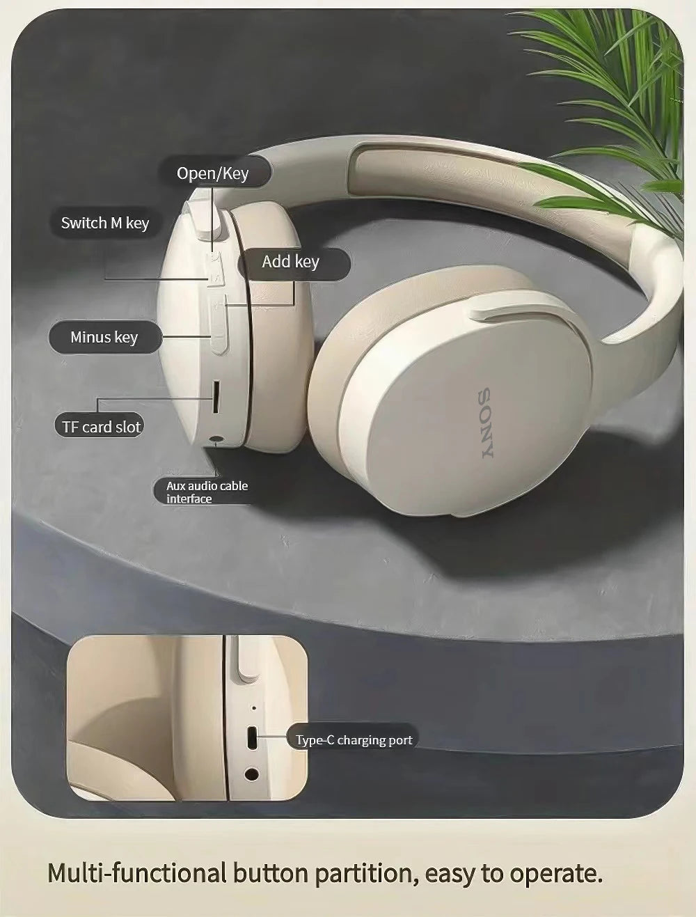 Auriculares Inalámbricos Bluetooth SONY® P2961. ALTA CALIDAD