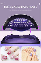LÁMPARA DE UÑAS UV LED 380W PROFESIONAL
