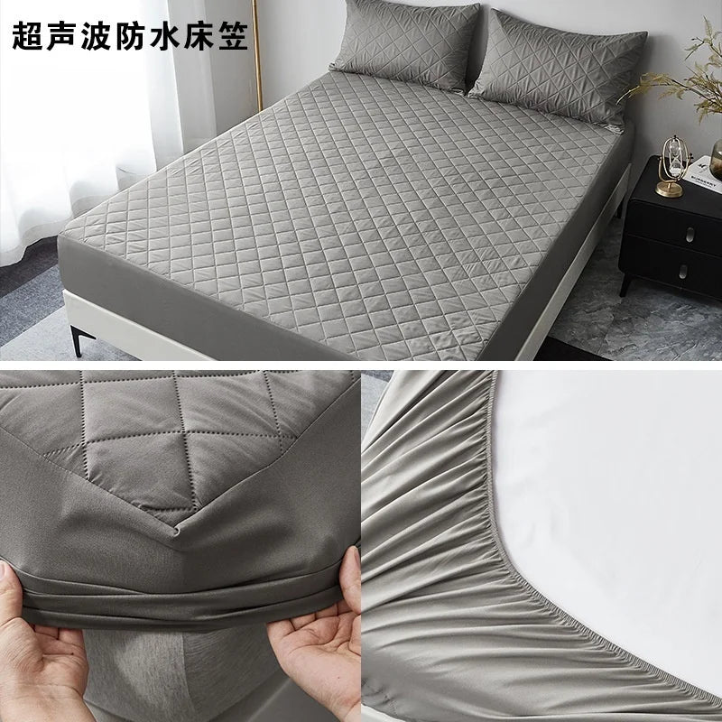 Fundas Protectoras Impermeables para Colchón – Color Liso (2 o 3 Piezas)