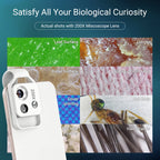 Lente Microscopio para Teléfono 100X/200X con Clip