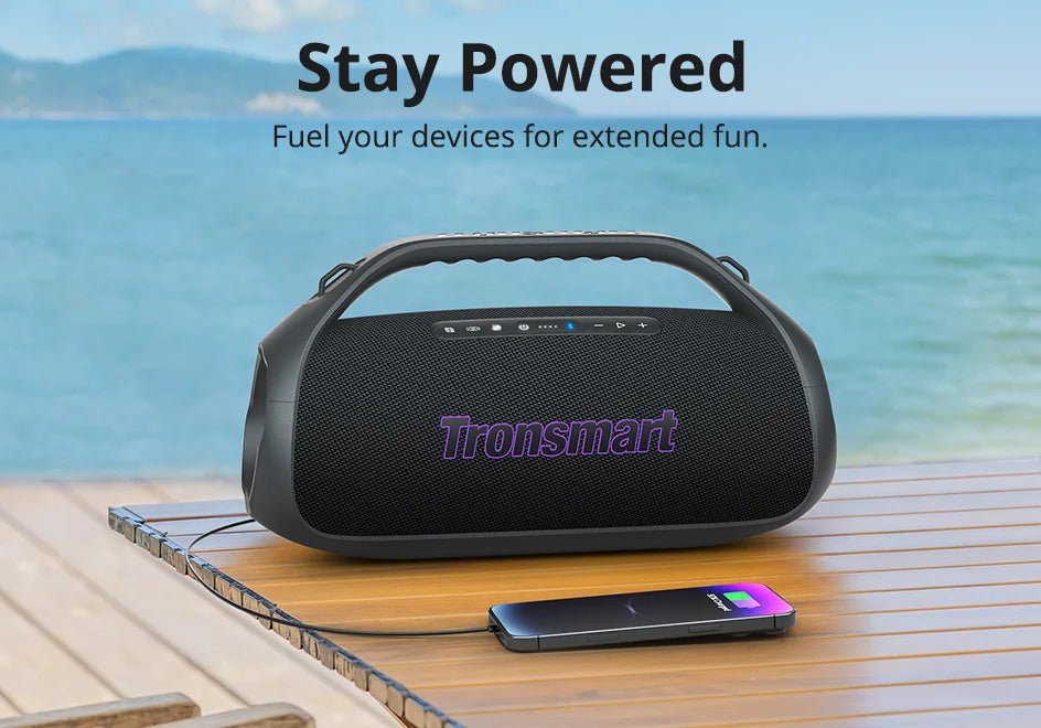 Altavoz, vocina Portátil Bluetooth Tronsmart® Bang 2 – 90W. ORIGINAL DE ALTA CALIDAD