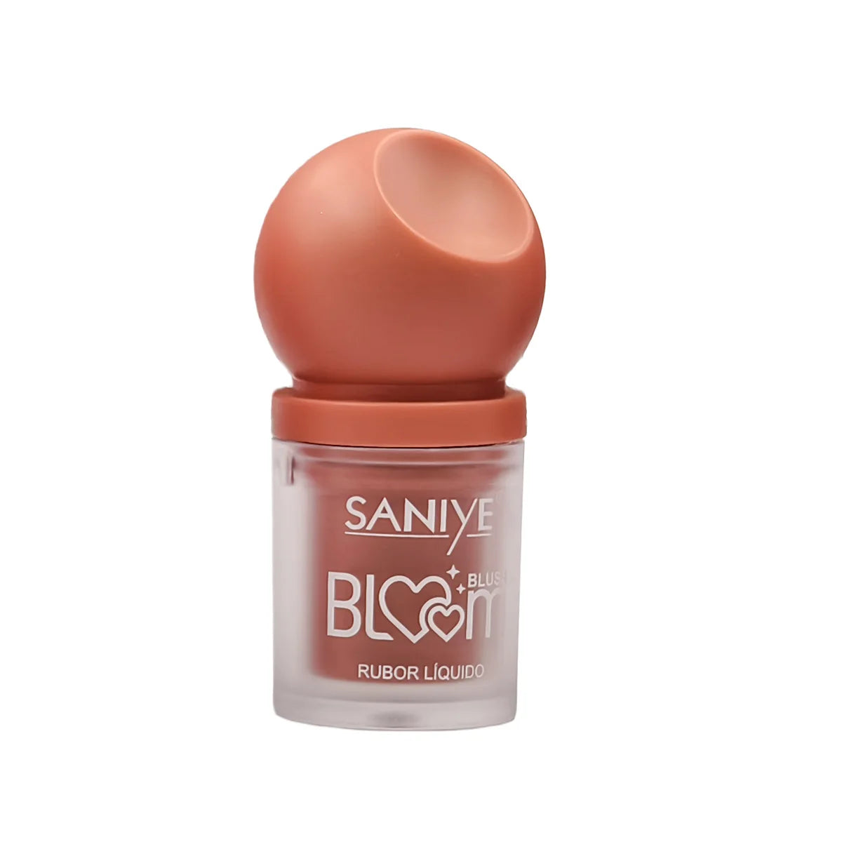 💖 Rubor SANIYE® con Pincel Integrado – 6 Tonos Naturales