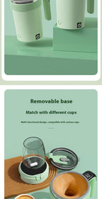 Taza Inteligente con Medición de Temperatura y Agitador Magnético Automático