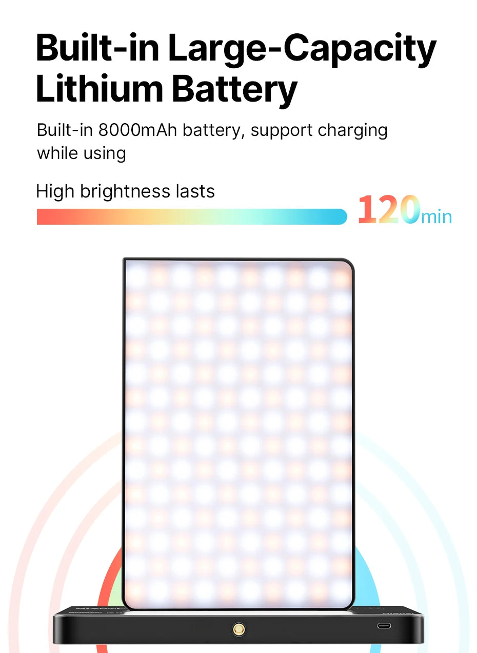 Luz de Video RGB Ulanzi LT003 - Panel 15W