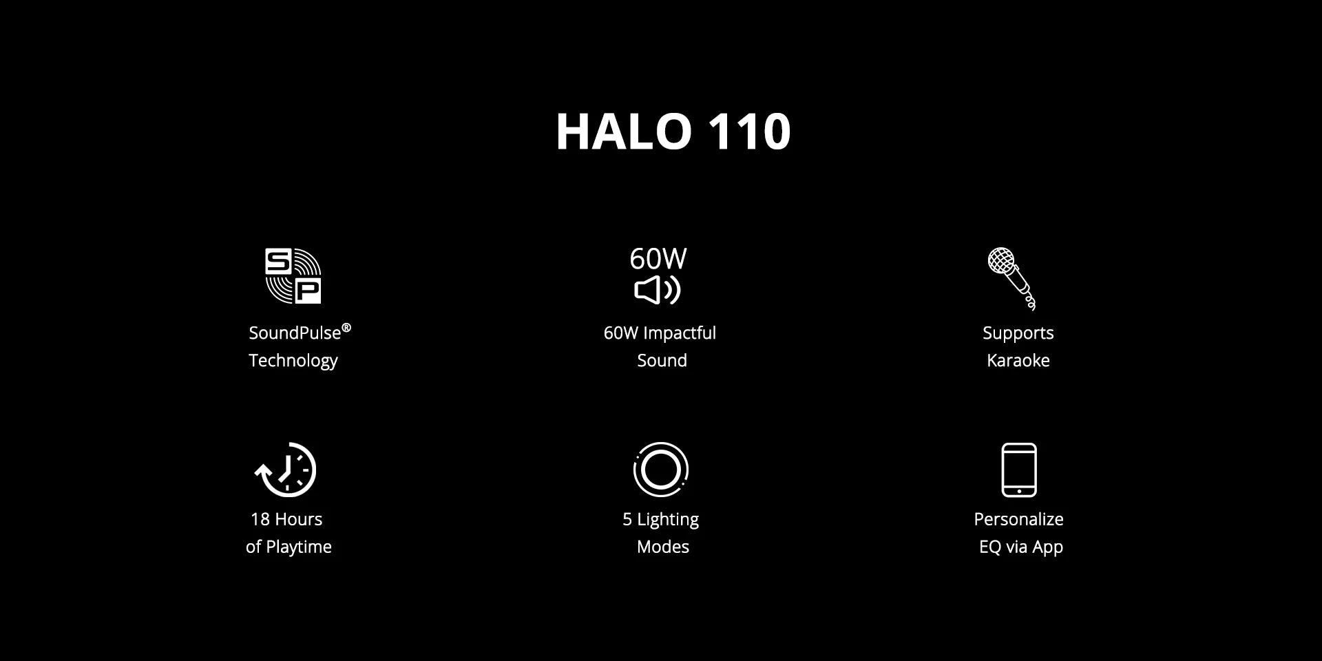 Altavoz,vocina Portátil Bluetooth Tronsmart® Halo 110 – Karaoke. CALIDAD ALTA