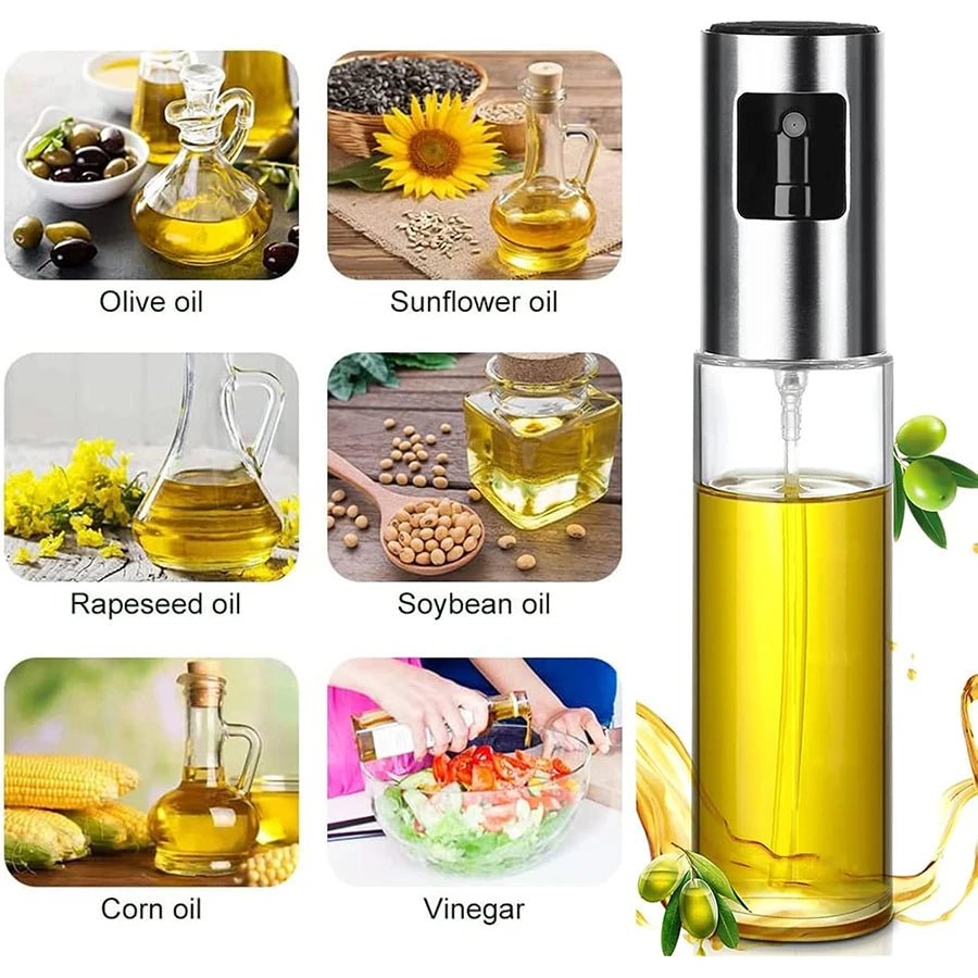 Pulverizador de Aceite y Condimentos Reutilizable – Control de Grasa | OKADY