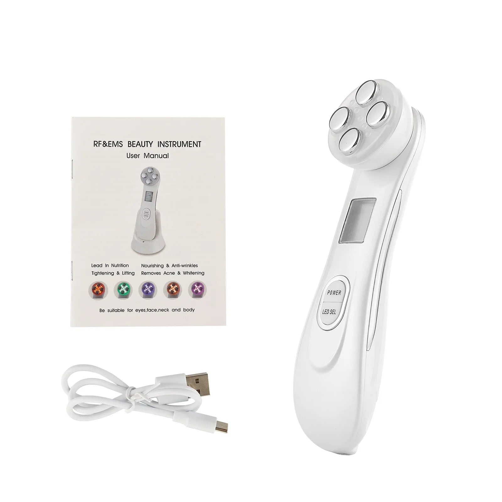 Dispositivo de Belleza RF EMS 5 en 1 - LED Photon