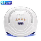 LÁMPARA DE UÑAS UV LED 380W PROFESIONAL