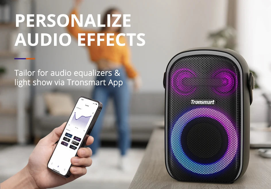 Altavoz,vocina Portátil Bluetooth Tronsmart® Halo 110 – Karaoke. CALIDAD ALTA