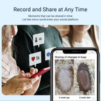 Lente Microscopio para Teléfono 100X/200X con Clip